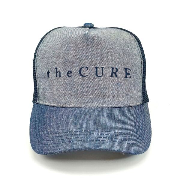 The-Cure_Modelo1_Frente_AzMarino Gorra The Cure