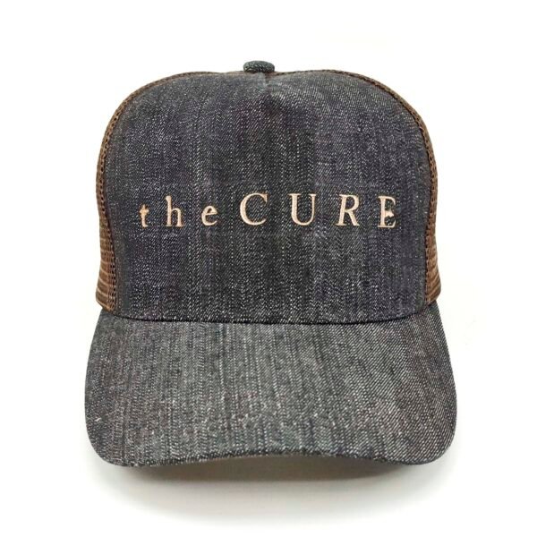 The-Cure_Modelo2_Frente_Doradoo Gorra The Cure
