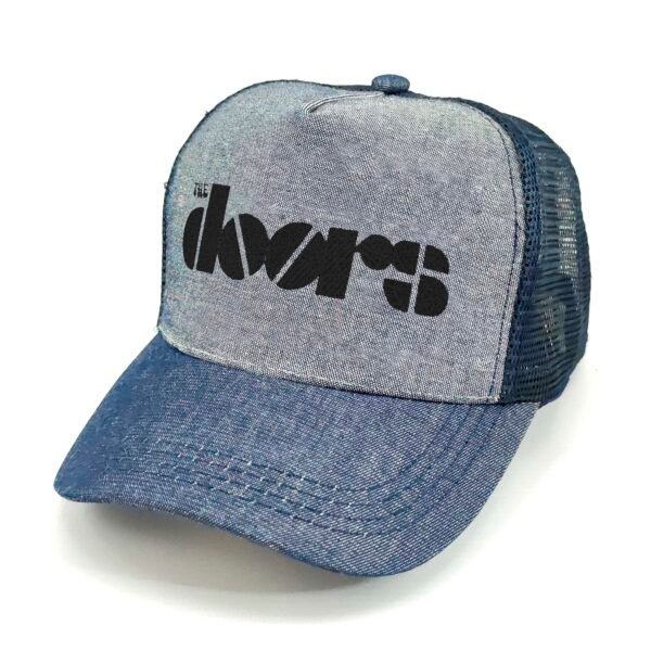 The-Doors_Modelo1_Diagonal_Negro Gorra The Doors