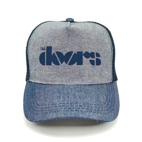 The-Doors_Modelo1_Frente_AzMarino Gorra The Doors