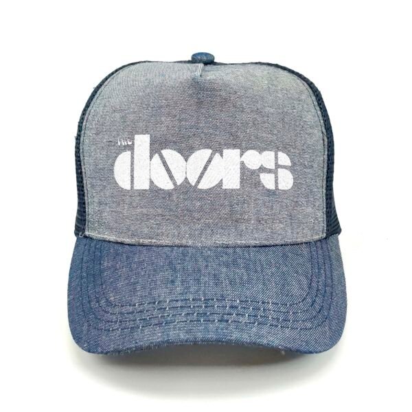 The-Doors_Modelo1_Frente_Blanco Gorra The Doors