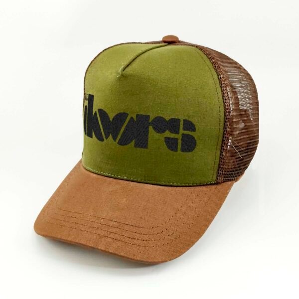 The-Doors_Modelo4_Diagonal_Negro Gorra The Doors