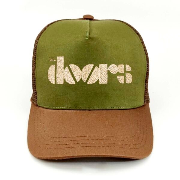 The-Doors_Modelo4_Frente_Dorado Gorra The Doors