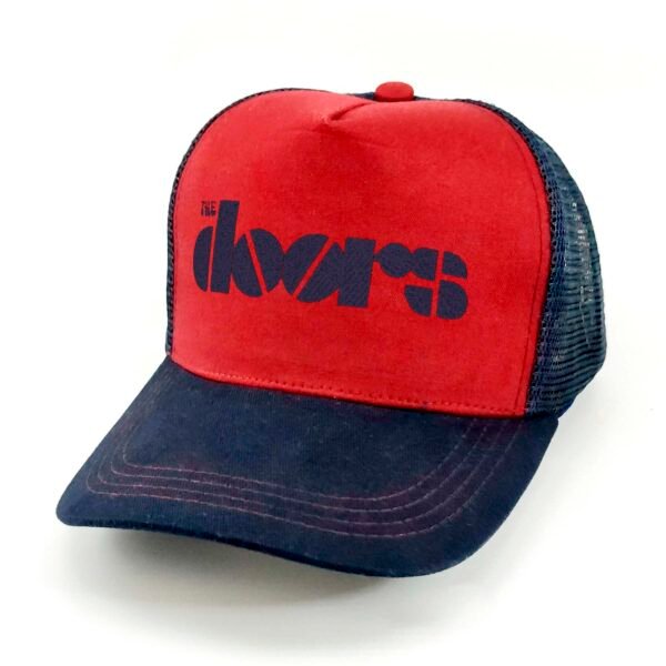The-Doors_Modelo6_Diagonal_AzMarino Gorra The Doors