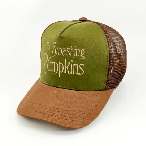 The-Smashing-Pumpkins_Modelo4_Diagonal_Dorado Gorra The Smashing Pumpkins