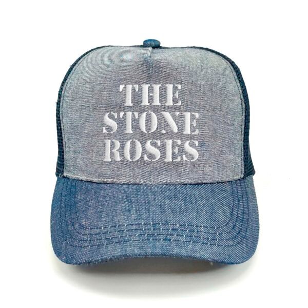 The-Stone-Roses_Modelo1_Frente_Blanco Gorra The Stone Roses