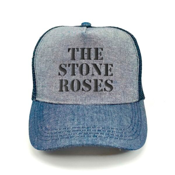 The-Stone-Roses_Modelo1_Frente_Negro Gorra The Stone Roses