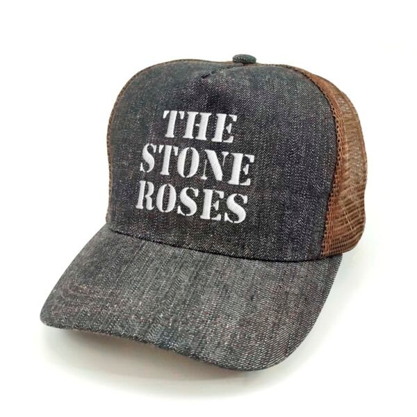 The-Stone-Roses_Modelo2_Diagonal_Blanco Gorra The Stone Roses