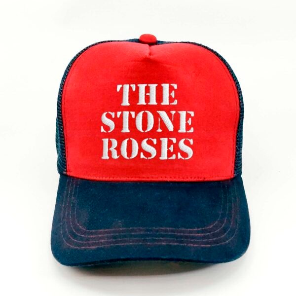 The-Stone-Roses_Modelo6_Frente_Blanco Gorra The Stone Roses