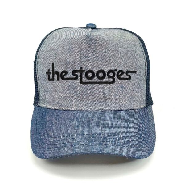 The-Stooges_Modelo1_Frente_Negro Gorra The Stooges