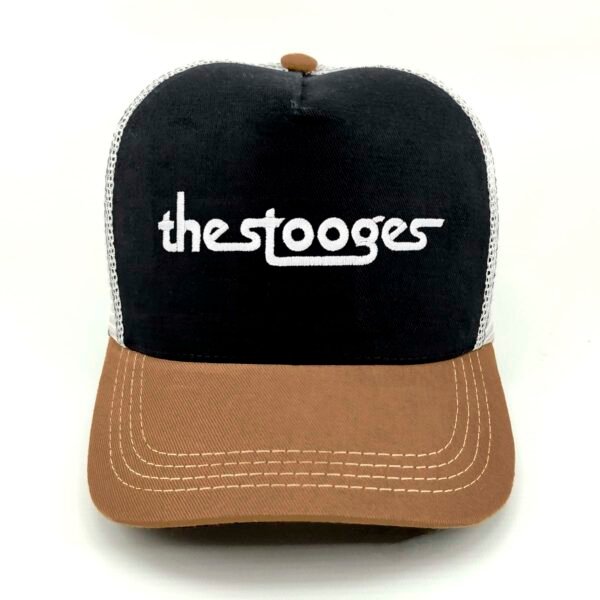 The-Stooges_Modelo3_Frente_Blanco Gorra The Stooges
