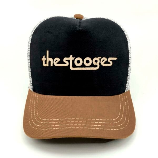 The-Stooges_Modelo3_Frente_Dorado Gorra The Stooges