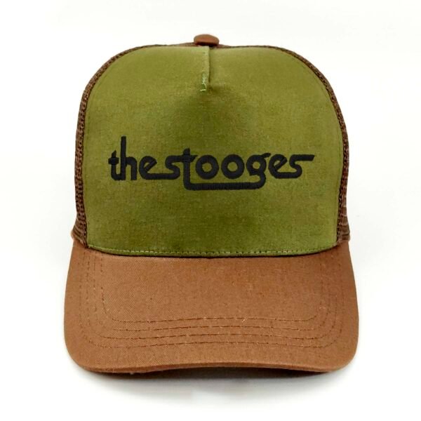 The-Stooges_Modelo4_Frente_negro Gorra The Stooges