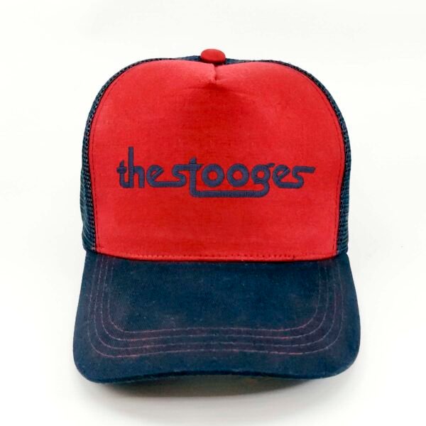 The-Stooges_Modelo6_Frente_AzMarino Gorra The Stooges