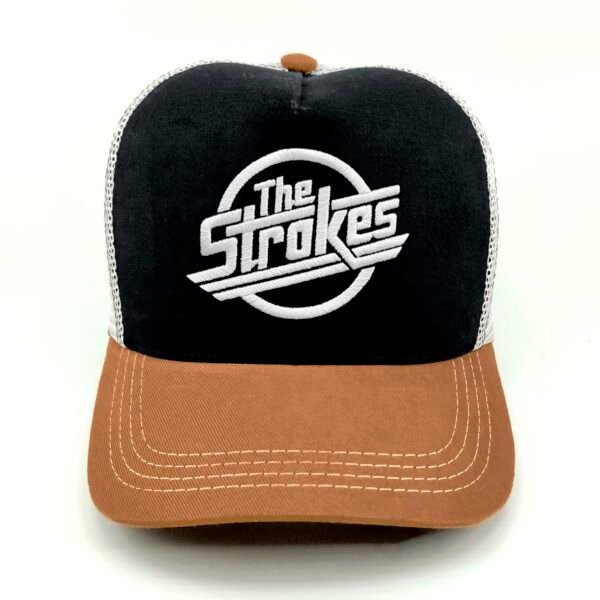 The-Strokes_Modelo3_Frente_Blanco Gorra The Strokes