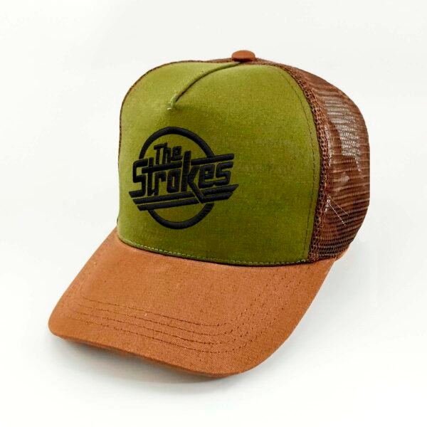 The-Strokes_Modelo4_Diagonal_Negro Gorra The Strokes