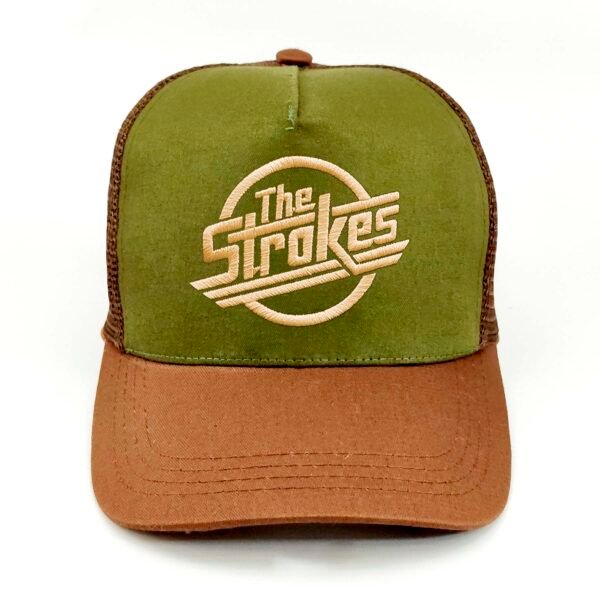 The-Strokes_Modelo4_Frente_Dorado Gorra The Strokes