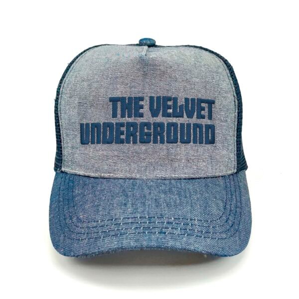 The-Velvet-Underground_Modelo1_Frente_AzMarino Gorra The Velvet Underground