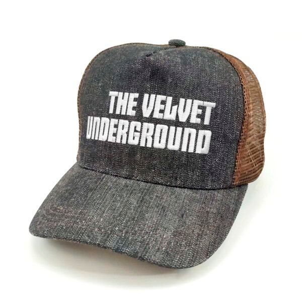 The-Velvet-Underground_Modelo2_Diagonal_Blanco Gorra The Velvet Underground