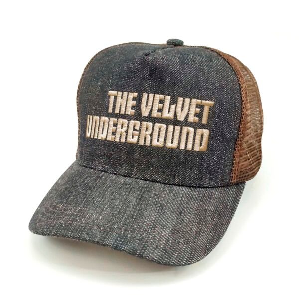 The-Velvet-Underground_Modelo2_Diagonal_Dorado Gorra The Velvet Underground