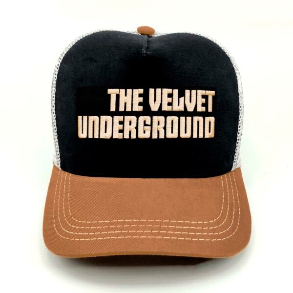 The-Velvet-Underground_Modelo3_Frente_Dorado Gorra The Velvet Underground