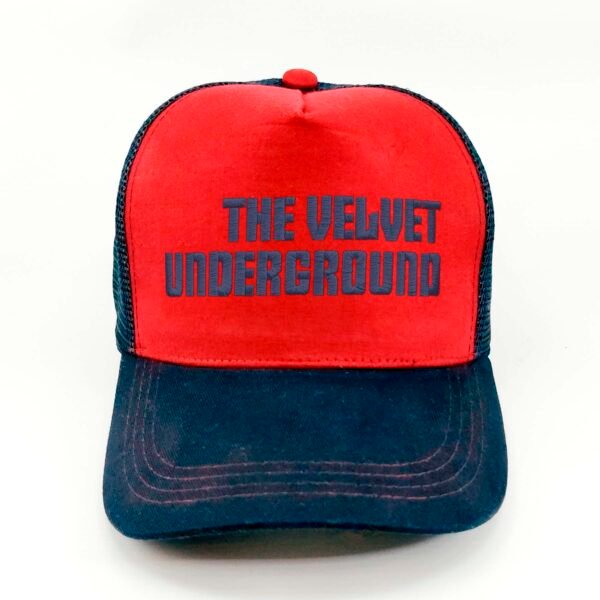 The-Velvet-Underground_Modelo6_Frente_AzMarino Gorra The Velvet Underground