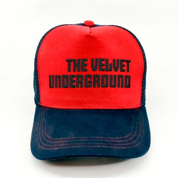 The-Velvet-Underground_Modelo6_Frente_Negro Gorra The Velvet Underground