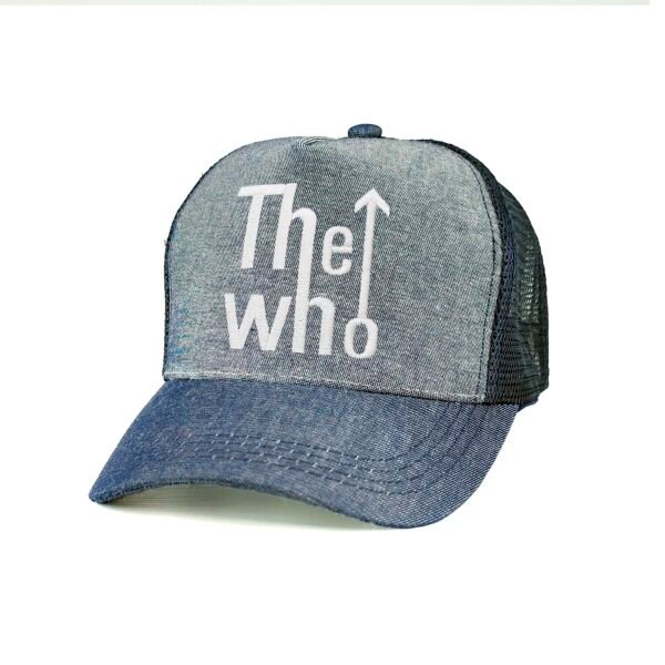 The-Who_Modelo1_Diagonal_Blanco Gorra The Who