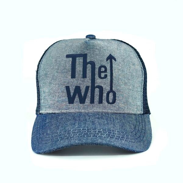 The-Who_Modelo1_Frente_AzMarino Gorra The Who