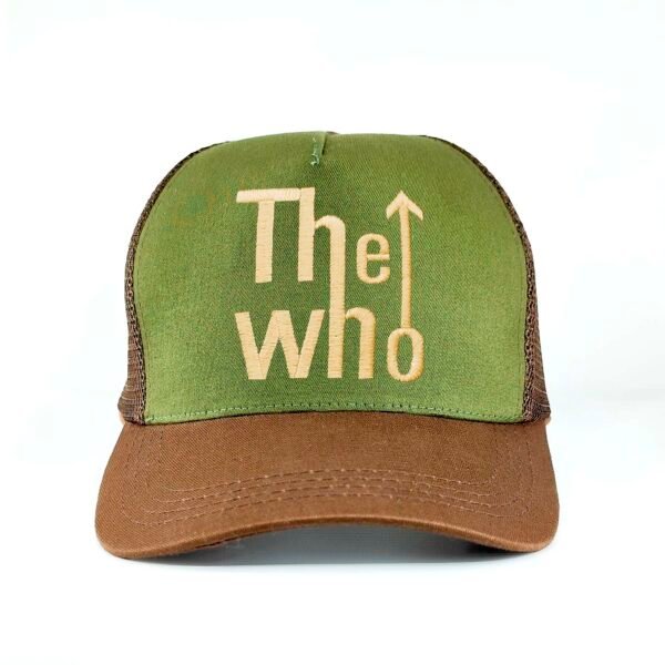 The-Who_Modelo4_Frente_Dorado Gorra The Who