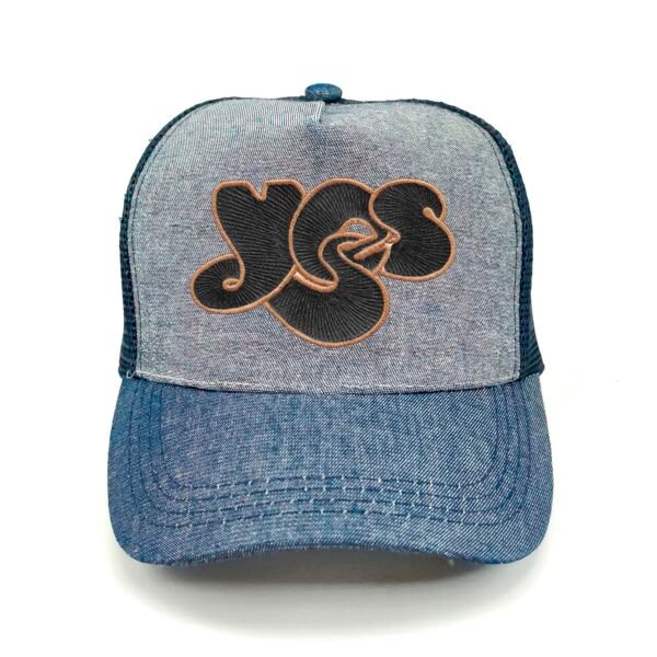 Yes_Modelo1_Frente_Negro Gorra Yes
