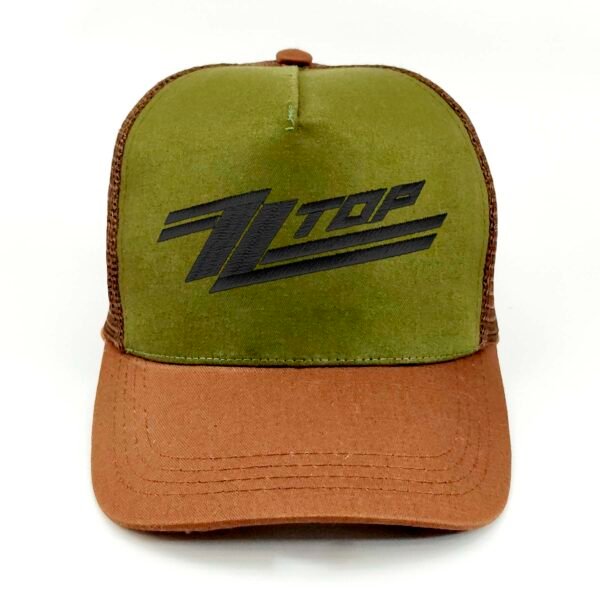 ZZ-Top_Modelo4_Frente_Negro Gorra ZZ Top