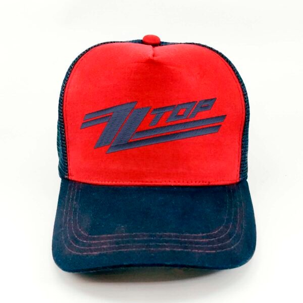 ZZ-Top_Modelo6_Frente_AzMarino Gorra ZZ Top