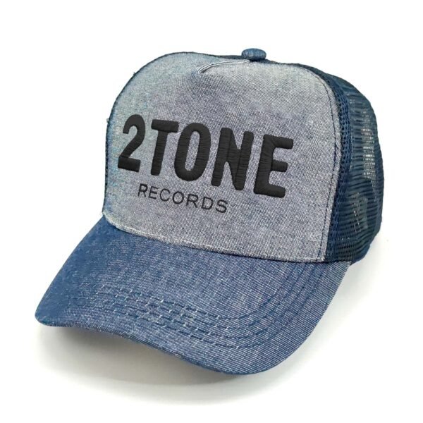 2-Tone-Records_Modelo1_Diagonal_Negro Gorra 2 Tone Records