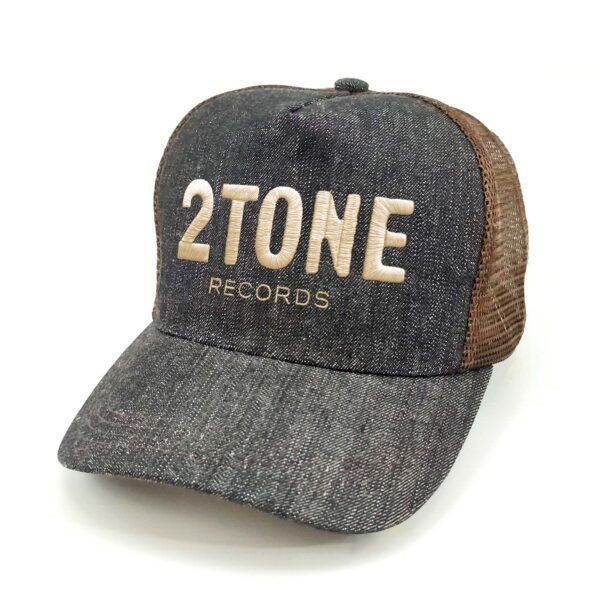 2-Tone-Records_Modelo2_Diagonal_dorado Gorra 2 Tone Records