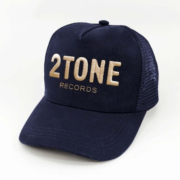2-Tone-Records_Modelo8_Diagonal_dorado Gorra 2 Tone Records