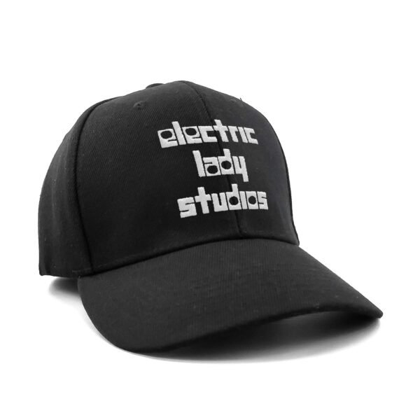 Electric-Lady-Studios_Gorra_Baseball_Diagonal_Blanco Gorra Electric Lady Studios