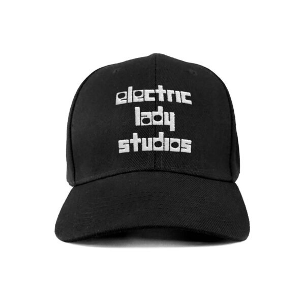 Electric-Lady-Studios_Gorra_Baseball_Frente_Blanco Gorra Electric Lady Studios