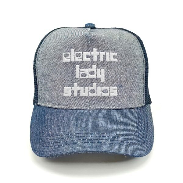 Electric-Lady-Studios_Modelo1_Frente_Blanco Gorra Electric Lady Studios