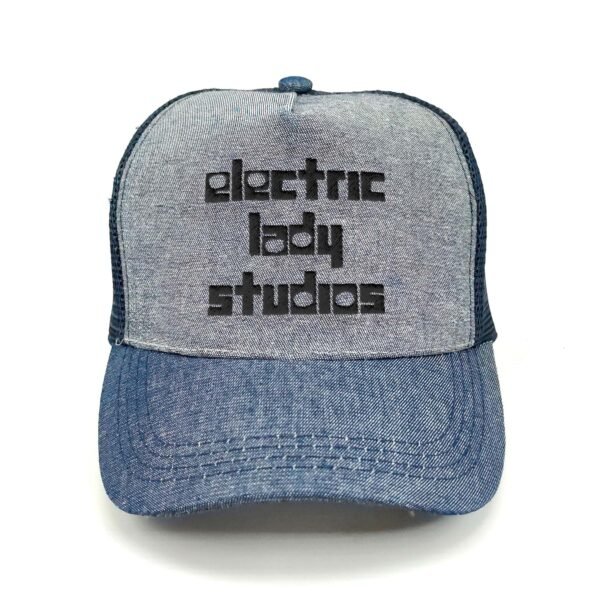 Electric-Lady-Studios_Modelo1_Frente_Negro Gorra Electric Lady Studios