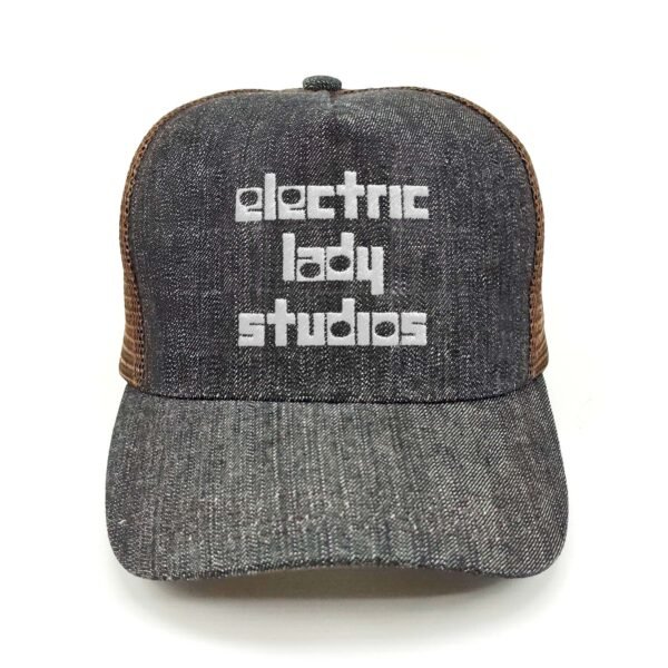 Electric-Lady-Studios_Modelo2_Frente_Blanco Gorra Electric Lady Studios