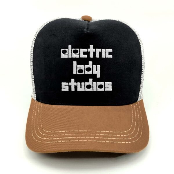 Electric-Lady-Studios_Modelo3_Frente_Blanco Gorra Electric Lady Studios