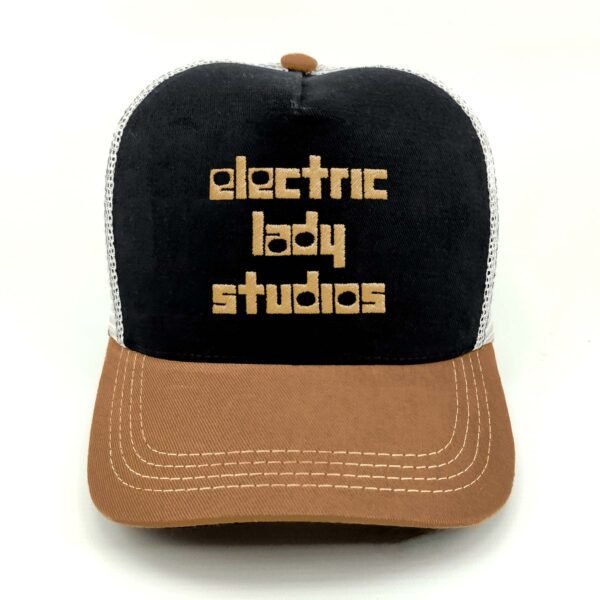 Electric-Lady-Studios_Modelo3_Frente_Dorado Gorra Electric Lady Studios