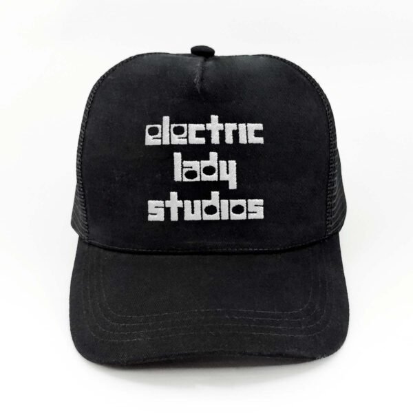 Electric-Lady-Studios_Modelo5_Frente_Blanco Gorra Electric Lady Studios