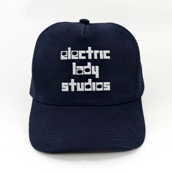 Electric-Lady-Studios_Modelo8_Frente_Blanco Gorra Electric Lady Studios