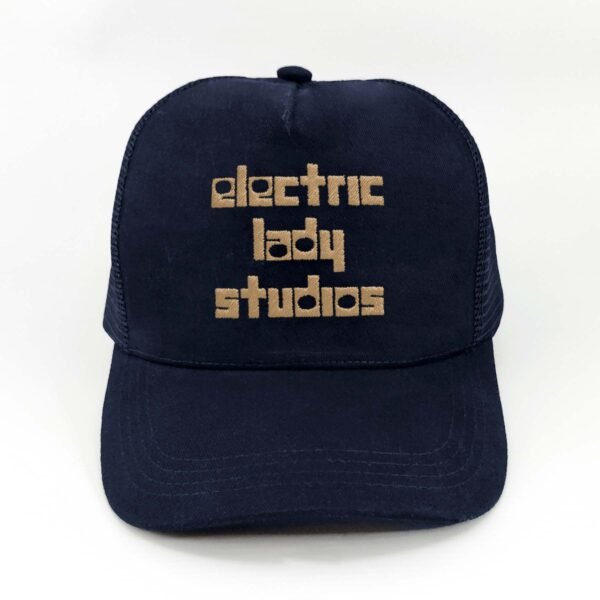 Electric-Lady-Studios_Modelo8_Frente_Dorado Gorra Electric Lady Studios