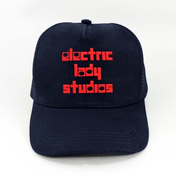 Electric-Lady-Studios_Modelo8_Frente_Rojo Gorra Electric Lady Studios