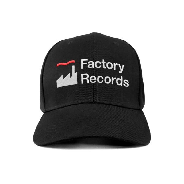 Factory-Records_Gorra_Baseball_Frente Gorra Factory Records