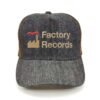 Factory-Records_Modelo2_Frente_Dorado Gorra Factory Records