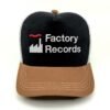 Factory-Records_Modelo3_Frente_Blanco Gorra Factory Records